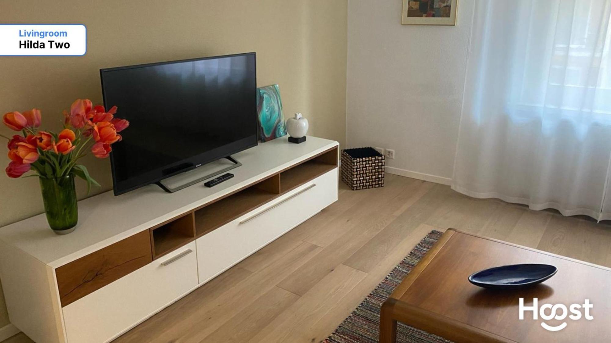 H2 With 3,5 Rooms, 2Br, Living Room And Kitchen, Central And Quite زيورخ المظهر الخارجي الصورة